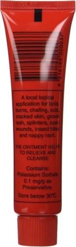 Lucas Papaw Ointment 25g - Soothing Lip and Skin Healing Balm with Fresh Fermented Carica Papaya, Natural Ingredients, Suitable for All Skin Types -