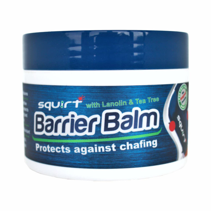 Squirt Barrier Balm for Chafing Relief - Body Anti Chafe Balm for Cycling & Endurance Sports - Water & Sweat Resistant Anti Chaffing Cream for Men &