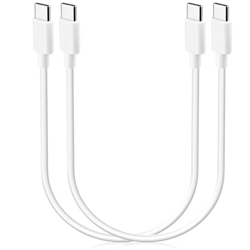 Charger Cord for iPhone 15/16, 15 Pro / 16 Pro, Short USB C Cable 1 ft, 2-Pack