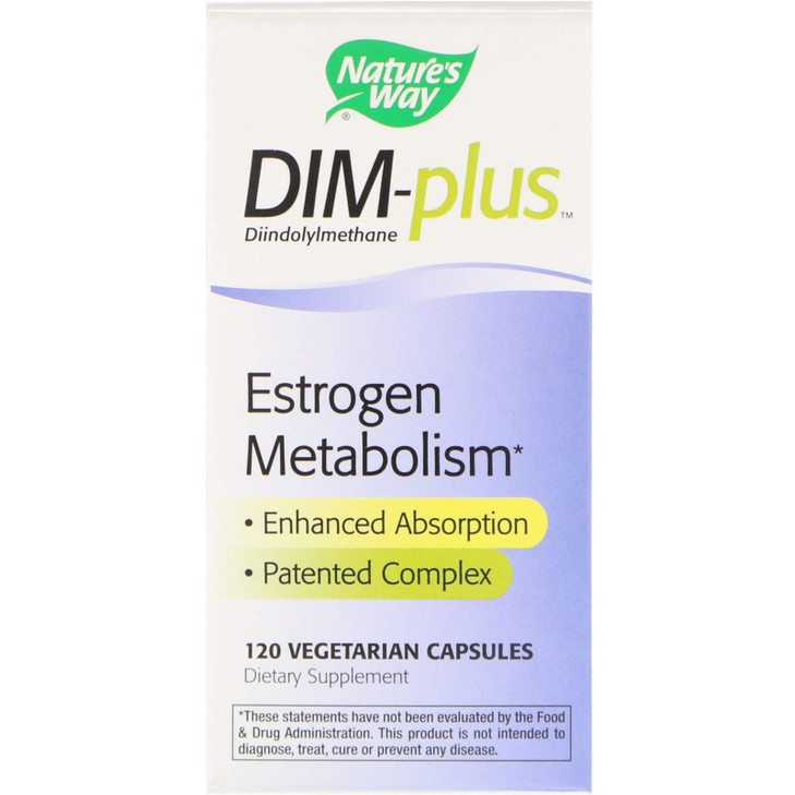 Nature's Way DIM-plus - Estrogen Metabolism Formula -- 120 Capsules