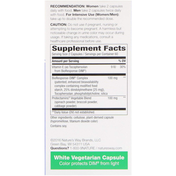 Nature's Way DIM-plus - Estrogen Metabolism Formula -- 120 Capsules