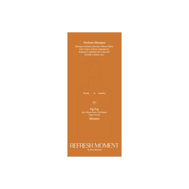 FREEMOMENT Perfume Shampoo | Volumizing Vegan Shampoo for Dry Damaged Hair Care & Scalp Exfoliation | Romantic, Fruity-Wood Fragrance | 16.9 Fl Oz (0