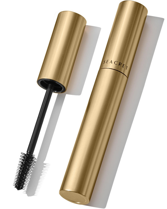 SEACRET Non-Smudge Tubing Mascara - Dead Sea Mineral Infused, Flake-Free All-Day Wear, Removes with Warm Water, Ophthalmologist Tested, Vegan Black M