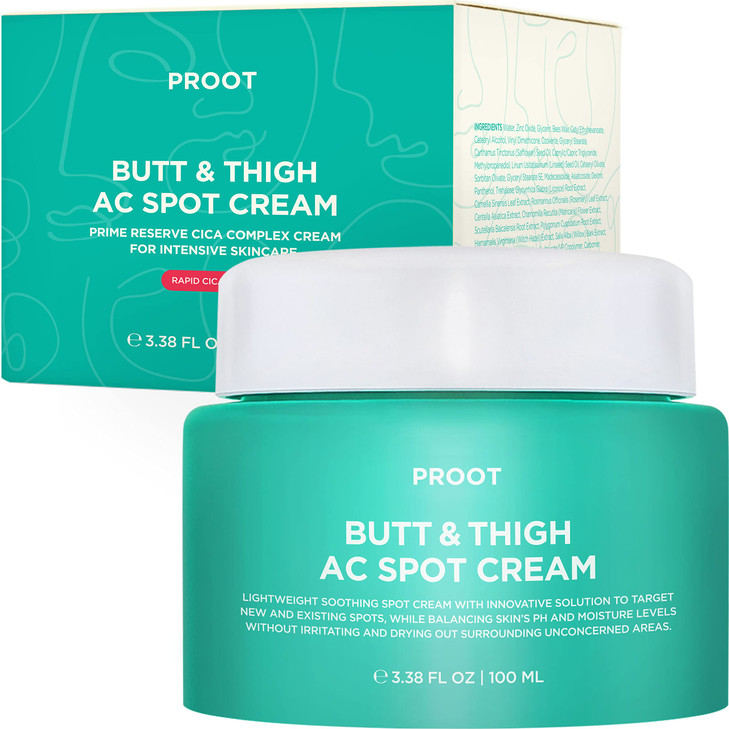Butt Acne Cream | Buttocks Acne Lotion for Body Blemishes | Body Acne Cream Formulated with Natural Formula | Butt Acne Clearing Treatment Lotion | B