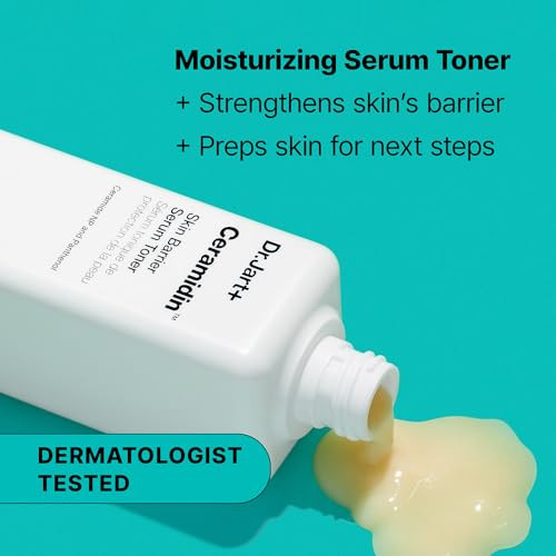Dr.Jart+ Ceramidin Skin Barrier Repair Korean Face Serum Toner with Ceramides | Milky Toner | Korean Skin Care, 5.07 Fl Oz