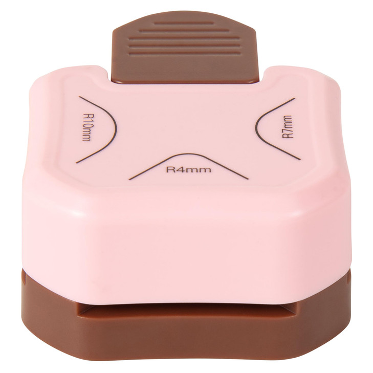 QIQQIKIN Corner Rounder Punch Pink,Paper Punches for Crafting,Cardstock,Edge Cutter,Scrapbook,Card Making Supplies,Journaling Accessories, Photos Car