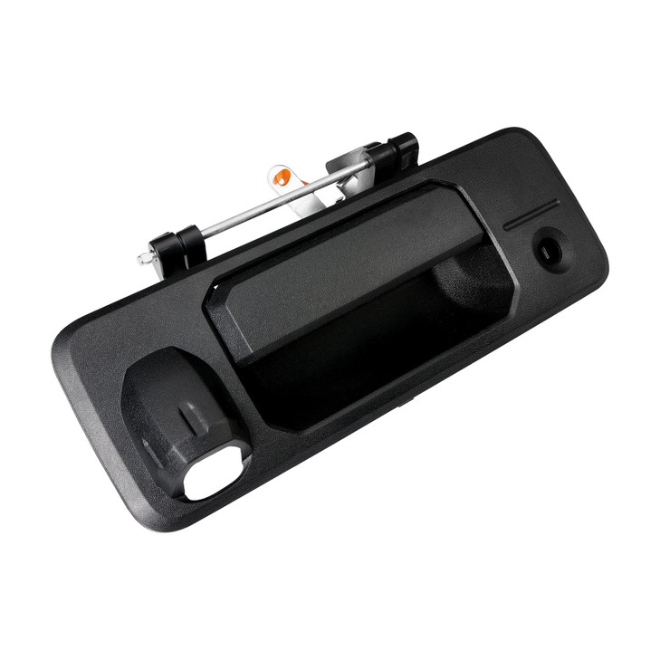 Gledewen Tailgate Handle Tailgate Latch Handle with Camera Hole | Compatible with 2014-2021 Toyota Tundra, 2016-2021 Toyota Tacoma | Replace# 69090-0