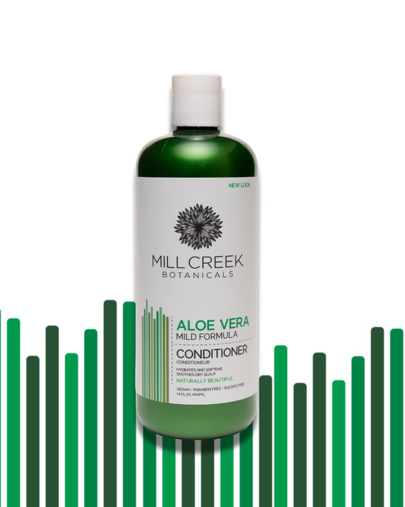 Mill Creek Botanicals Aloe Vera shampoo and conditioner bundle (14 oz each)