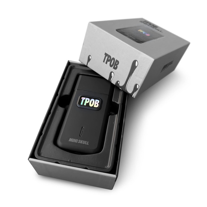 TPOB Mini Skull Single Shaver Compact Design that can fit in Your Pocket with a Turbo Charged Motor, Perfect for Both Professional and at-Home use (B