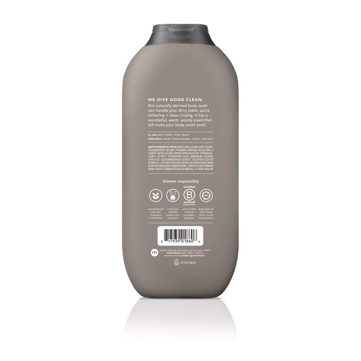 Method Men, 3-pack Body Wash 18 Oz Each (Sea + Surf, Cedar + Cypress, Juniper + Sage)