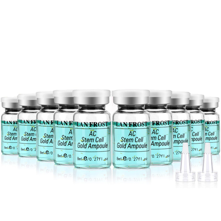 Facial Glow Starter Kit Serum Essence Skin Care Set 0.27oz 6 Vials, Skin Care Serum for Face BB Radiance Facial Kit
