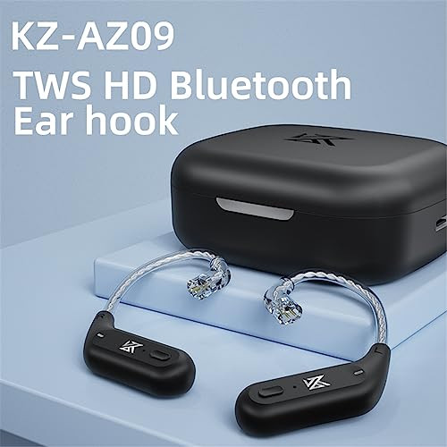 KZ AZ09 IEM Bluetooth 5.4 Adapter, KZ ZS10 PRO Upgraded Wireless Adapter in Ear Monitors IEM Cable QDC-Pins for ZSN PRO-X/ZS12 PRO X/ZS10 PRO-X/EDX P