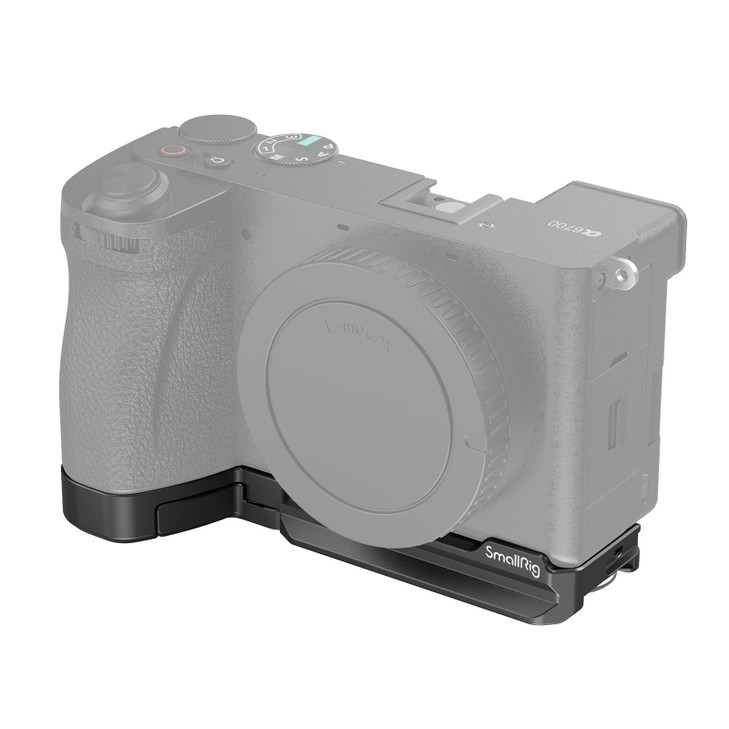 SmallRig Baseplate for Sony Alpha 6700, Bottom Mount Plate Built-in Quick Release Plate for Arca, Supporting Quick Switch Between Tripod and Stabiliz