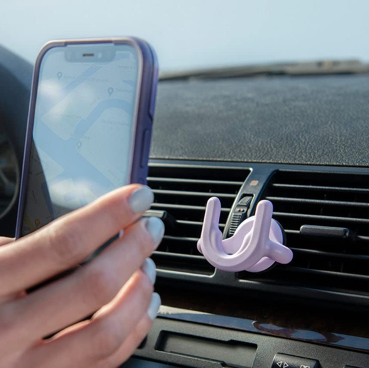 PopSockets Car Phone Mount, Vent Mount, Black - Black