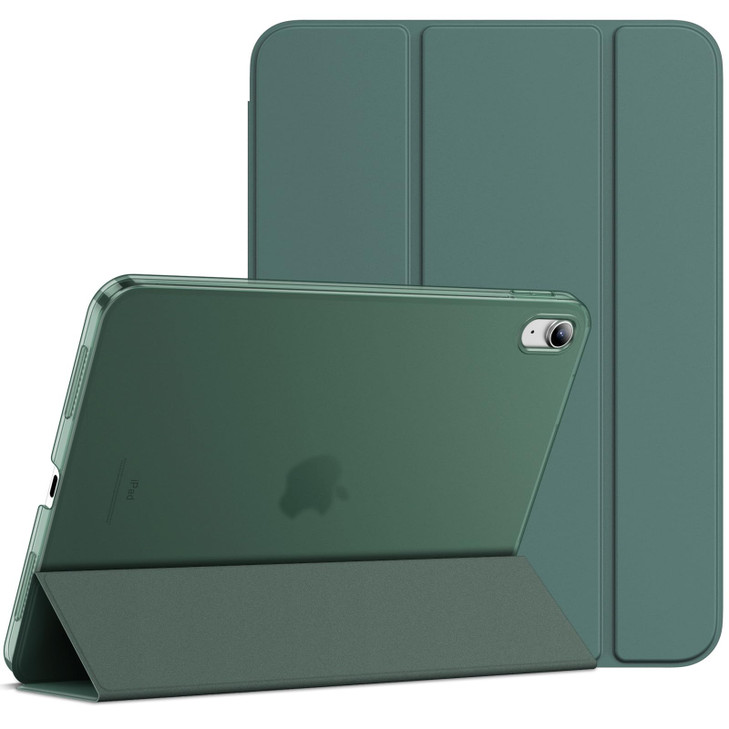 JETech Case for iPad (A16) 11th Generation 11 Inch 2025 / iPad 10th Generation 10.9 Inch 2022, Slim Smart Cover with Hard PC Translucent Back, Suppor