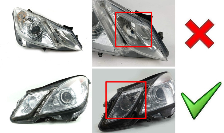 iJDMTOY White LED Parking Position Light Circuit Board Kit Compatible With 2010-2013 Mercedes W212 E-Class E350 E550 E63 AMG Pre-LCI