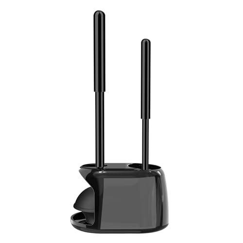 SetSail Toilet Brush and Plunger Set, Semi-Hidden Toilet Plungers Heavy Duty Toilet Bowl Brush and Holder for Bathroom Toilet Plunger and Brush Set f