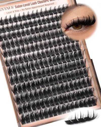 Goddvenus Manga Lash Clusters With Spikes Wispy Cluster Eyelash Extensions Fluffy Anime Eyelashes Clusters Reusable Faux Mink Fairy Individual Lash E