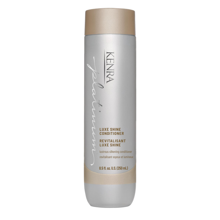 Kenra Platinum Luxe Shine Conditioner | High Shine | Smoothing Conditioner for Frizzy Hair | For Dull Hair | Sulfate Free | Color Safe 8.5oz