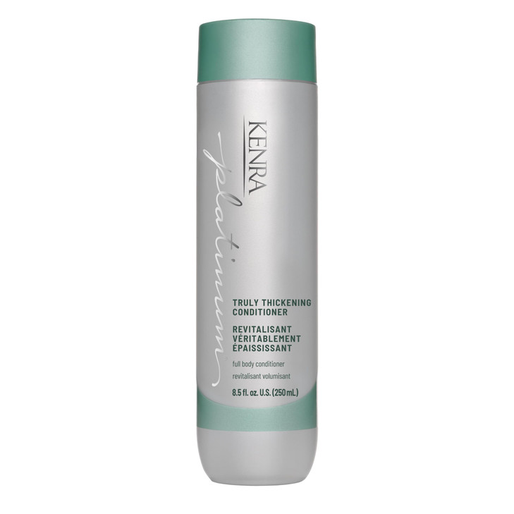 Kenra Platinum Truly Thickening Conditioner | Volumizing + Fuller-Looking Hair | Adds Body | Lightweight | for Fine & Thin Hair | Sulfate Free | Colo