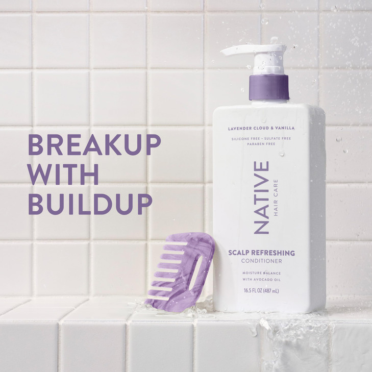 Native Scalp Refreshing Conditioner Lavender Cloud & Vanilla 16.5 fl Oz.