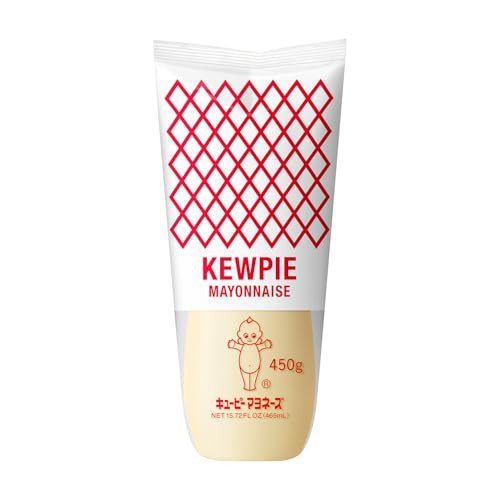 KEWPIE Mayonnaise (Product of Japan), Rich & Creamy Umami Flavor, Best Mayo for Sandwiches, Salads, Sushi & Dips, 16 oz (450 g) Bottle
