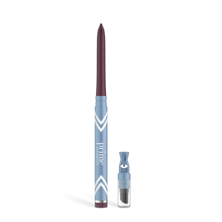 PRIME PROMETICS PrimeEyes Glide Eyeliner for Mature Women  Waterproof, Long-Stay and Mess-Proof  Gel Creme Texture, Discreet Sharpener and Effectiv