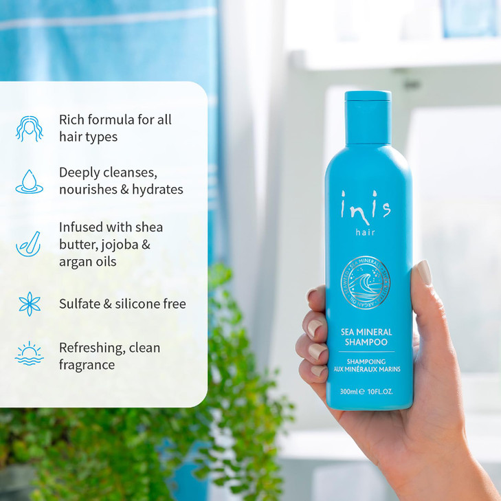 Inis the Energy of the Sea - Sea Mineral Shampoo 300ml / 10 fl oz