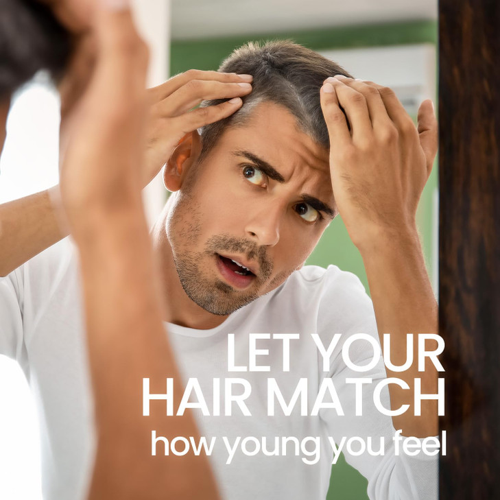 Tio Nacho Anti-Gray Effect Shampoo with Henna and Royal Jelly, Gray Coverage Shampoo and Hair Dye for Women and Men, Natural Henna Hair Color Shampoo