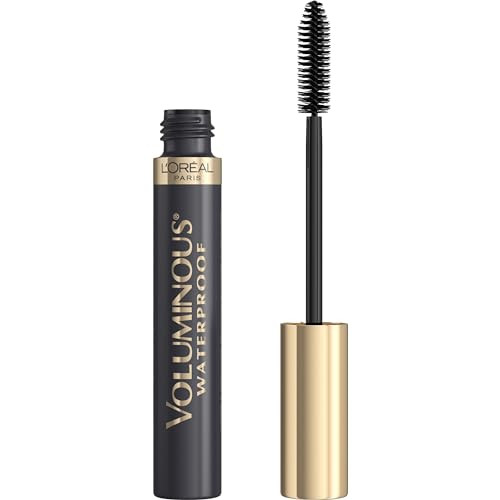 LOreal Paris Original Voluminous Mascara, Building Mascara Volume and Length Formula, Waterproof, Black Brown, 0.26 Fl Oz., 1 Count