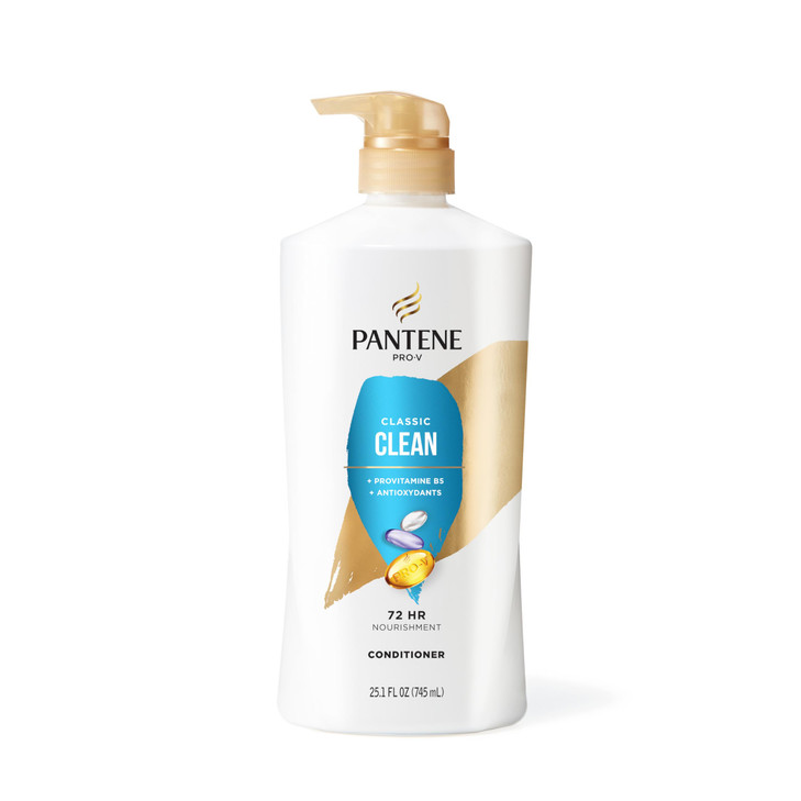 Pantene Classic Clean 72 HR Nourishment Conditioner 25.1 FL OZ