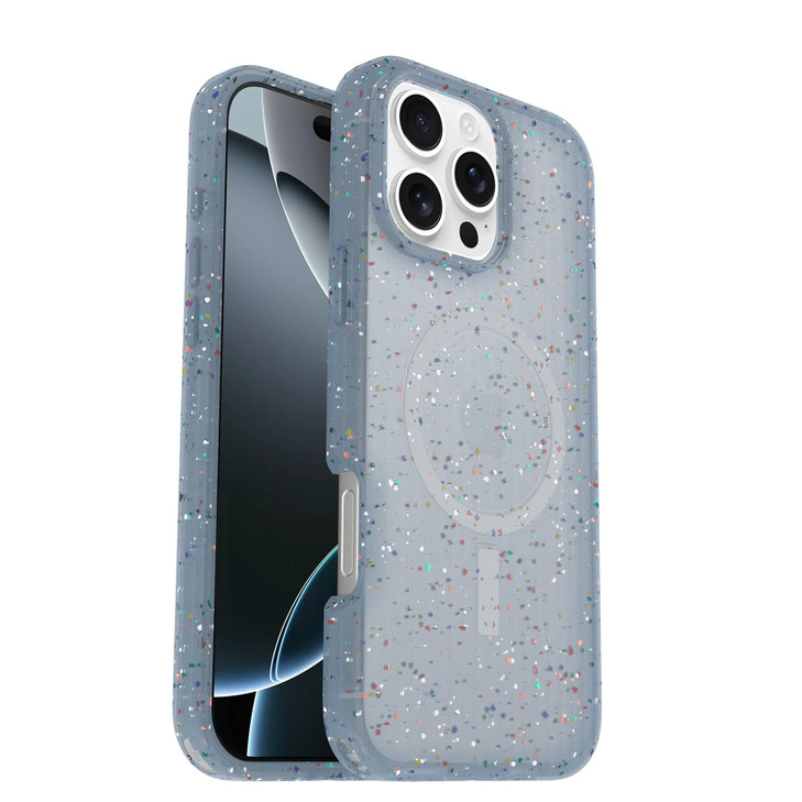 OtterBox Core Series for MagSafe for iPhone 16 Pro Max - ICY Mist Blue, Sleek Rubber Design, Smooth Finish, Camera Bumpers, and Protective Screen Lip