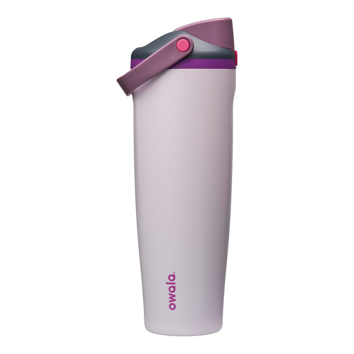 Owala FreeSip Sway Insulated Stainless Steel Water Bottle with Two-Way Spout, Built-In Straw and Bucket Handle, Made for Travel, School, and Sports,