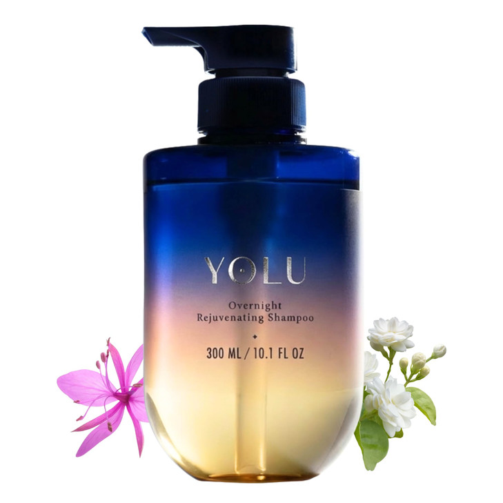 YOLU - Sulfate Free Shampoo for Women & Men - Night Repair Salon Quality Rejuvenating Shampoo - Japanese Haircare with Alpine Willow Extract -Fragran