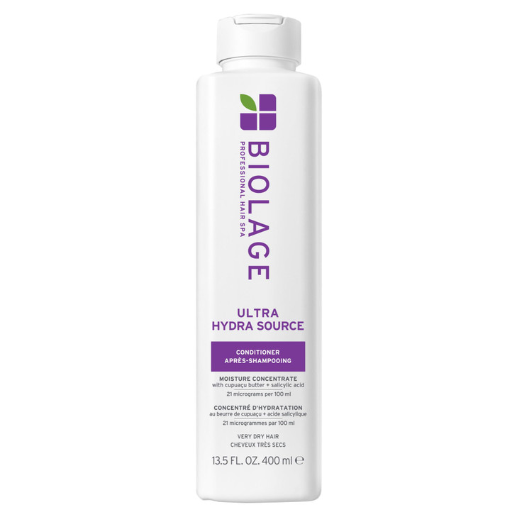 Biolage Ultra Hydra Source Conditioning Balm | Deep Hydrating Conditioner | Renews Hair's Moisture | For Very Dry Hair | Silicone-Free | Vegan | Salo