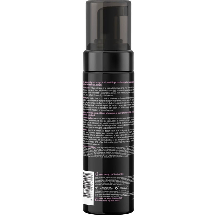 b.tan Ultra Dark Self Tanner Mousse | I Want The Darkest Tan Possible - Fast