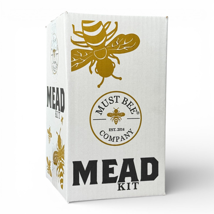 Mead Making Kit  1 Gallon Mead Kit to Make Your own Honey Wine with Reusble Equipment- Brew Your Own Delicious Mead with Must Bee Company- Starter S