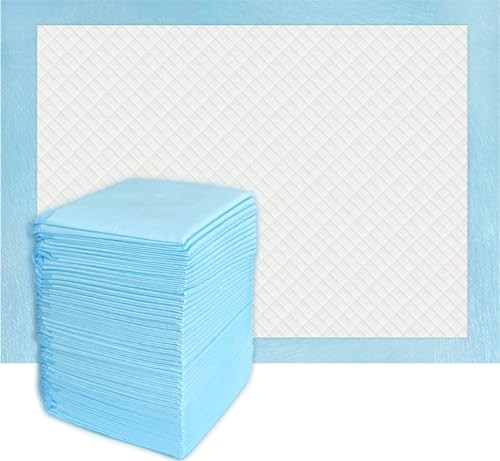 Wowflash Super Absorbency Disposable Diaper Pads for Baby, Puppy and Adults, Disposable Changing Underpads for Baby, 50 Count, 17 x 13''