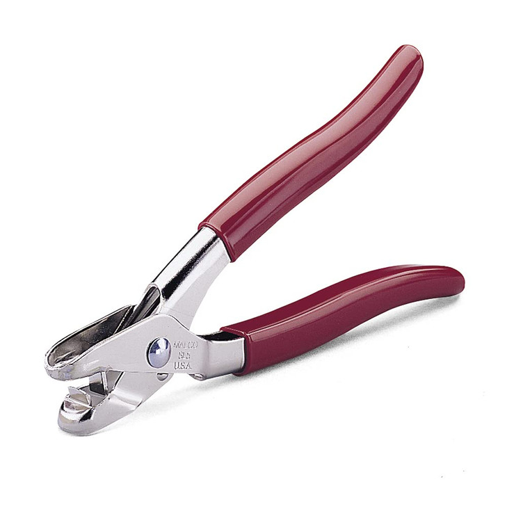 Malco SL5 9 in. Snap Lock Punch Silver metallic