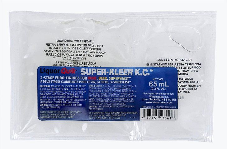 Liquor Quik Super-Kleer KC Finings - 4-Pack