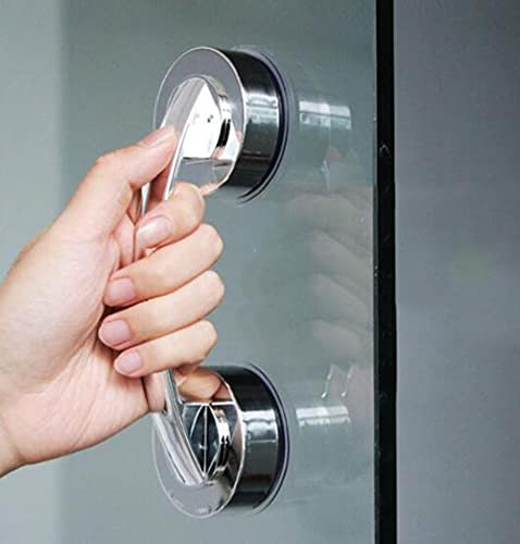 YIDELAI - Suction Cup Door Handle, Glass Door Handle, Refrigerator, Drawer, Bathroom, Suction Cup armrest, Bathtub Shower Handle, Kitchen Drawer Cabi