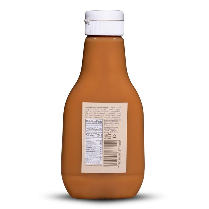 La Reyna Rompope Cajeta (Mexican Eggnog)  Artisanal Goats Milk Caramel Spread, All-Natural & Preservative-Free  Made in Celaya, Guanajuato  Since