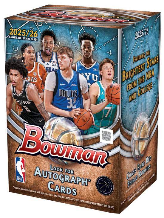 2025-26 Bowman Basketball - Factory Sealed - Value Box