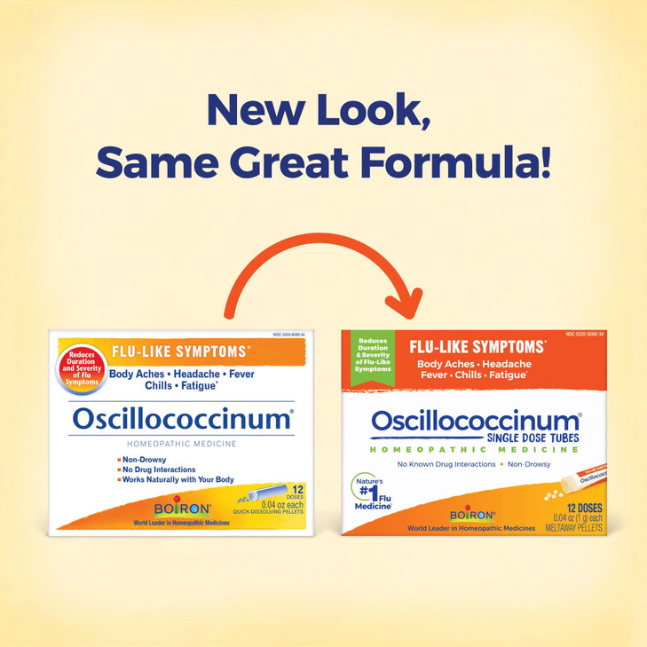 Boiron Oscillococcinum for Relief from Flu-Like Symptoms of Body Aches