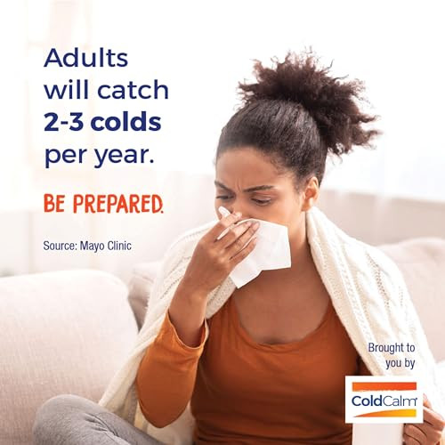 Boiron ColdCalm Tablets for Relief of Common Cold Symptoms Such as Sneezing