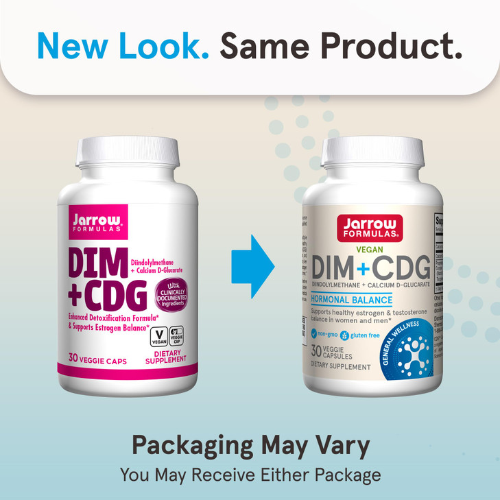 Jarrow Formulas - DIM + CDG Veggie Capsules - 30 Count