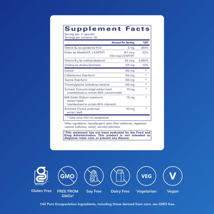 Pure Encapsulations Lipotropic Detox