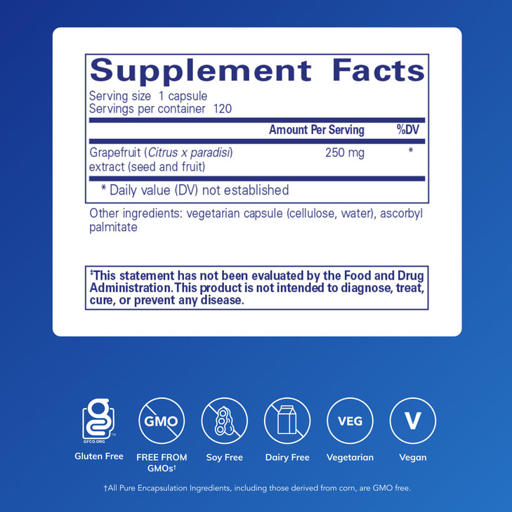 Pure Encapsulations Grapefruit Seed Extract