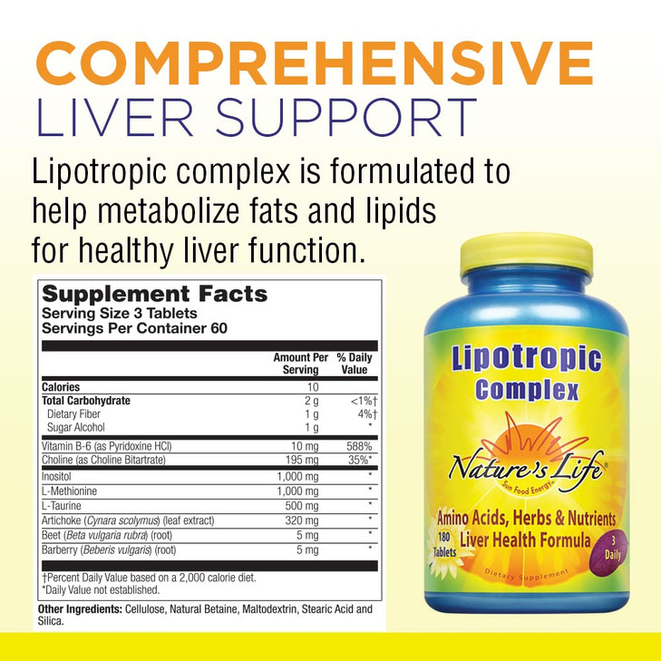 Nature's Life Lipotropic Complex