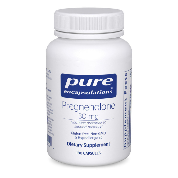 Pure Encapsulations Pregnenolone - 30 mg - Hormone Support